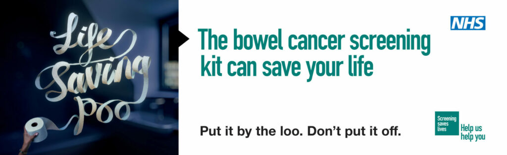 Life saving poo - The bowel cancer screening kit can save your life. 