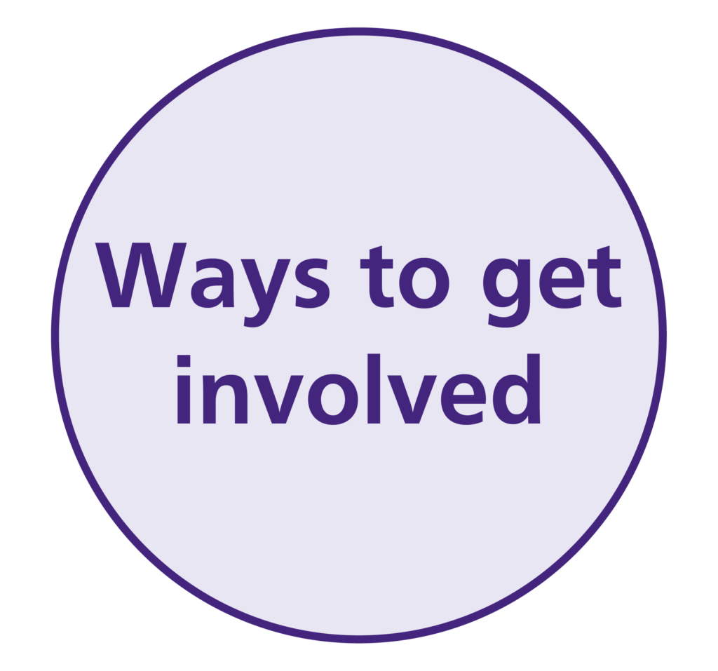 Ways to get involved