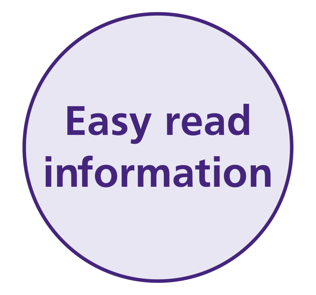 Easy read information