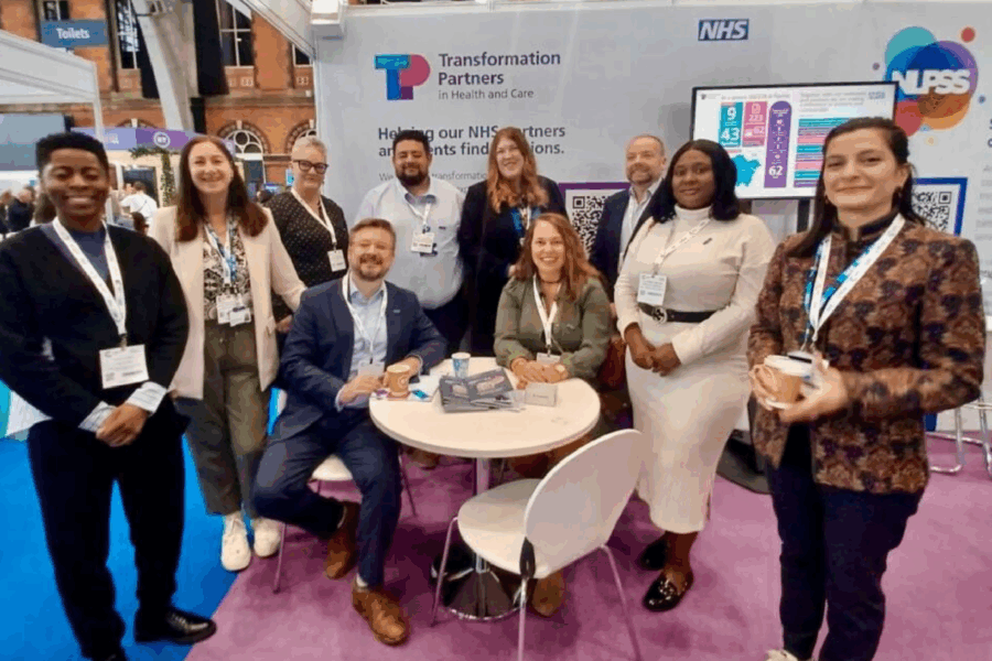 The Transformation Partners in Health and Care team at the NHS Confed Expo