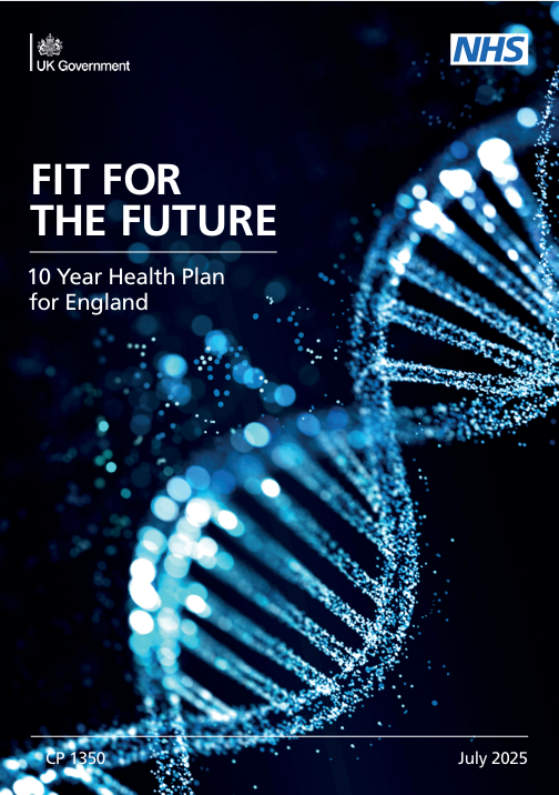 10 Year Health Plan for England cover