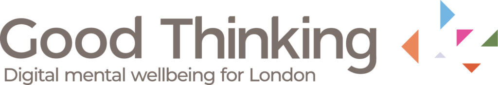 Good Thinking Digital mental wellbeing for London logo