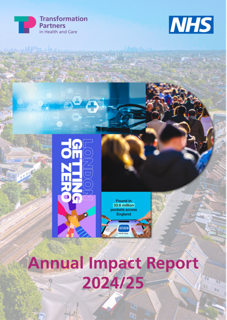 The front cover of the 2024-25 Annual Impact Report