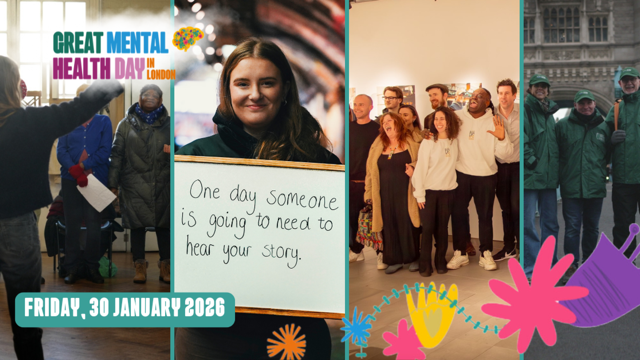 Four images for Great Mental Health Day 2026