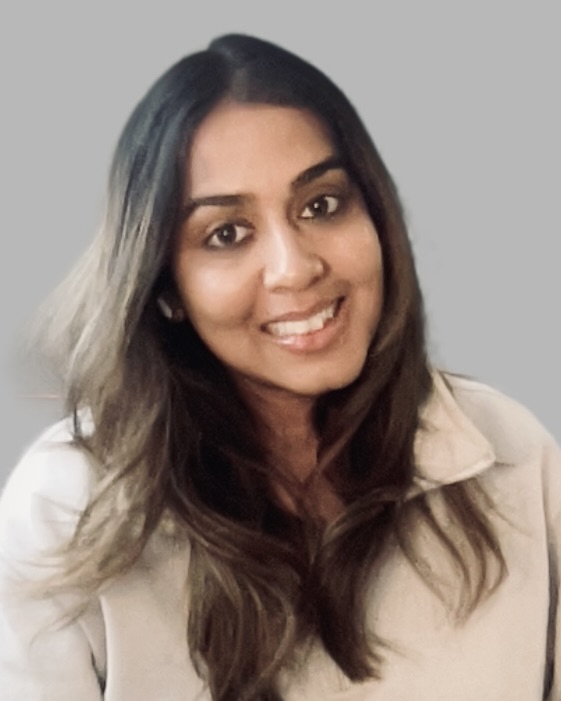 A headshot of Afroza Shamsudin smiling to the camera